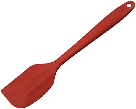 Anguang Silica gel Spatula Cooking Baking Scraper Cake Cream Butter Mixing Batter tools Red