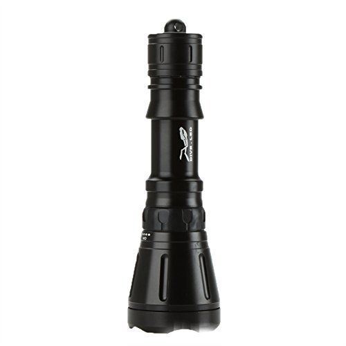 Lixada LED Taschenlampe 4800LM 8-Modus T6 Tauchen Unterwasser Outdoor Wasserdicht 60m Fackel Licht Lampe