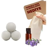 Natural Domestic Production Wool Drying Ball 3 Pieces Drying Ball Fragrance Gift 1 Piece 10 ml