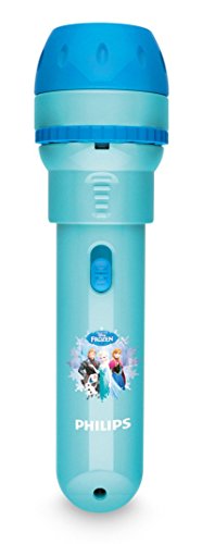 Philips Disney Frozen (Die Eiskönigin) LED Taschenlampe mit Projektor, hellblau, 717880816