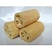 4" Length Natural Loofah Fiber Bath Sponges - 3 pcs/Set Loofah Bath Sponge-100% Natural Fiber,To Soften,Wet the Loofah Sponge in Water,Apply Your Favorite Shower Gel ,Gently Massage the Skin and Enjoy.