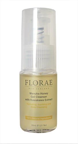 Florae - Travel Size Purifying Gel Cleanser - Wash Away Impurities and Excess Oil, Giving the Skin a Healthy, Clear Glow - contains Manuka Honey and Kawakawa Extract (30ml)