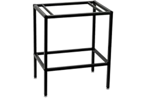 SAUTER Universal Untergestell aus Stahl für Werkbank, Arbeitstisch, Multifunktionstisch, Frästisch, Kappsäge I Höhe 850 mm bis 900 mm I Tragfähigkeit bis 150 kg