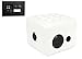 Produktbild Boom Ottoman Bluetooth Lautsprecher Sound Cube - Integrierte Subwoofer und Stereo Lautsprecher, Lautstärke, Bass & Audio Jack (weiß)