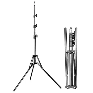 EMART Tripod Light Stand Photography Portable Lightweight 182cm/6ft Adjustable Photo Studio Tripod for Reflector Softbox Umbrella Video Shooting