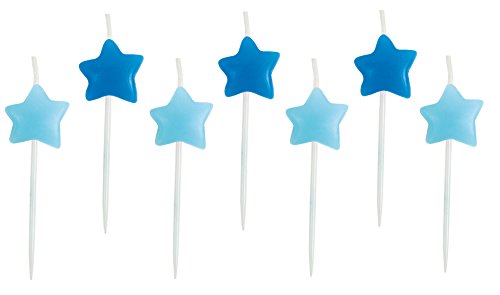 JaBaDaBaDo Partypaket „Streifen“ blau oder pink bunt Partyset ausgefallen Kindergeburtstag Deko Tischdeko Geburtstag Mädchen Junge Partydeko Honeycombs Strohhalm Partyhütchen - 6