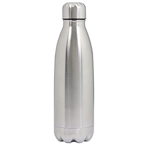 Dynore Stainless Steel Insulated Vacuum Bottle, 500ml, Silver