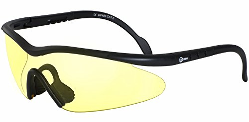 Nexi S-22 Shield Sonnenbrille ideal als Sportbrille oder Fahrradbrille für Herren und Damen inklusive Etui und Mikrofasertuch