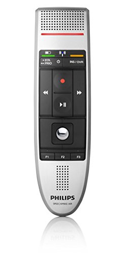 spécification Philips SpeechMike Air Dictaphone avec Boutons poussoirs Noir/Argenté