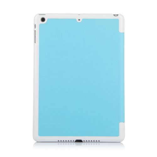 iHarbort® Premium iPad Air Hülle PU Leder Tasche Case Etui Sleeve Smart Cover Schutzhülle Hülle (Blau) - 7