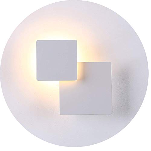 Topmo-plus Lampe de Mur Intérieur 360 degrés réglable Luminaire LED pour Chambre Enfant Chevet Couloir Hôtel Restaurant escaliers Bureau 5W 550LM blanc chaud (10 CM)