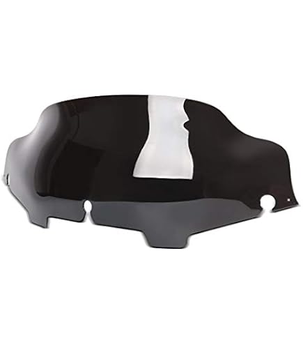 Beinschild Mit Lautsprecher Für Harley Davidson Street Glide (2014-2022) – ABS, Schwarz, Verstellbare Lüftung