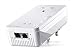 Price comparison product image devolo Magic 2 WiFi: Fantastic Powerline adapter with WiFi function, up to 2400 Mbps WiFi ac, 2x Gigabit LAN port, integrated electrical socket, mesh WiFi, access point, white