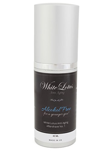 Alcohol Free Aftershave For Men- All Natural Aftershave Lotion No.1 by White Lotus Anti Aging. Natural Alcohol Free… - Image 3