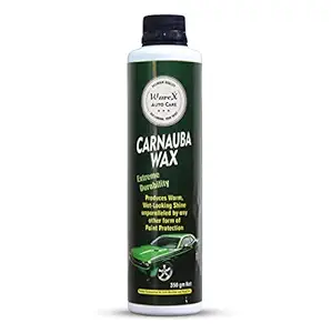 Wavex Brazilian Carnauba Wax Car Polish 350gm - Pure Liquid Carnauba Wax After Car Wash for Shine, Gloss, Paint Protection - Use On Car, Motorcycle, Boat & Aircraft