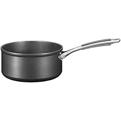 Kitchenaid kc2h120plkd Casserole, Aluminium, 16 x 16 x 6 cm Noir/Argent
