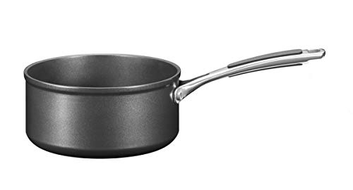 Kitchenaid kc2h120plkd Casserole, Aluminium, 16 x 16 x 6 cm Noir/Argent