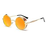 ❤ Diseño de gafas de sol clásicas de moda para casual, playa, deportes, ciclismo, conducción y senderismo. Material ecológico, no daña tu piel.