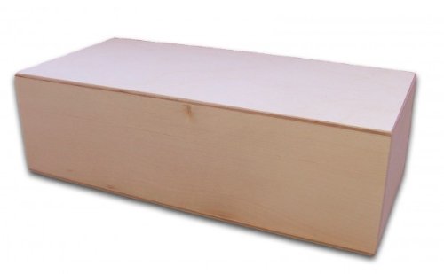Holzbox, Aufbewahrungsbox, Holz-Schachtel, Linde unbehandelt - 2