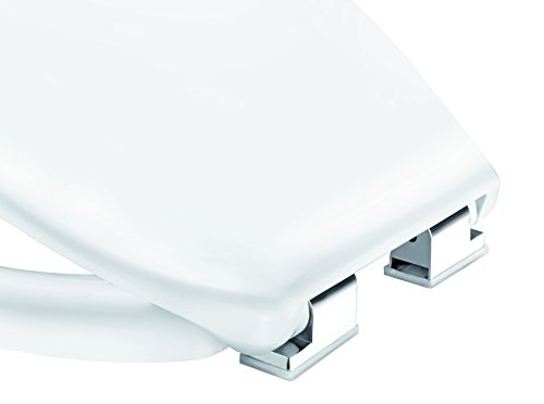 Cornat TAROX 2.0 WC-Sitz mit Absenkautomatik, Duroplast, verchromte Scharniere, weiß, KSTASCOH00 - 6
