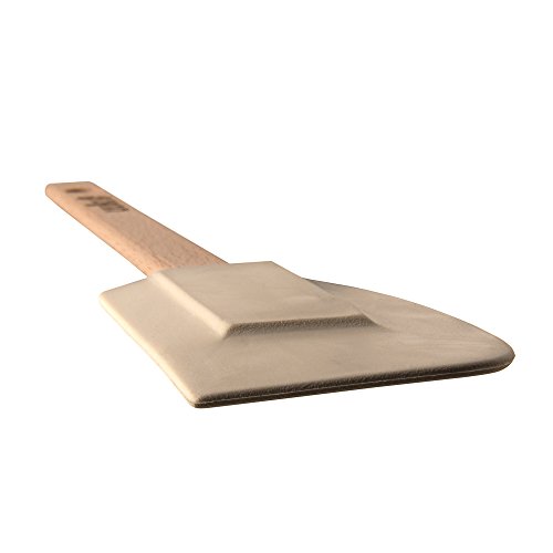 Uulki 3-teiliges Teigschaber Set aus Gummi und Buchenholz hergestellt in Europa – Wählen sie die richtige Größe für jede Verwendung - 6