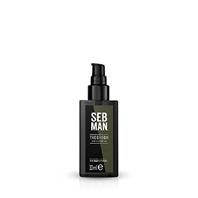 SEBMAN SEB MAN - The Groom - Huile sublimatrice pour cheveux et barbe - Testé dermatologiquement - 30ml