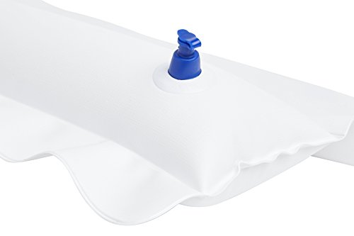 blupalu Doppelbettbrücke Liebesbrücke Matratzenkeil zum Aufblasen – für bis zu 8 cm breite Bett Ritzen – Bettzubehör - 4