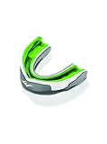 Boxing Everlast Boxen - Mund & Zahnschoner - Protector bucal de Artes Marciales, Color Verde/Blanco, Talla única