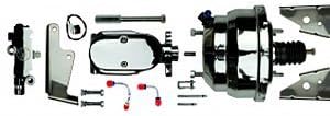RIGHT STUFF DETAILING J81315171 Chrome 8in Dual Booster and Master Cylinder