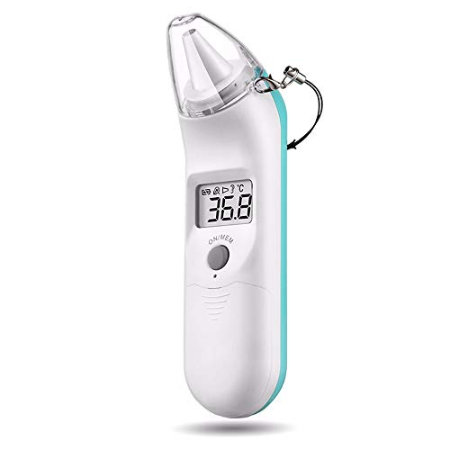 Preisvergleich Produktbild GQY Digitales Infrarot-Ohr-Thermometer, elektronisch, medizinisches Fieberthermometer für Säuglinge und Jugendliche und ältere Menschen