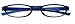 Produktbild I NEED YOU Lesebrille Olympia / +1,00 Dioptrien / blau