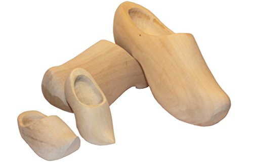 Preisvergleich Produktbild 1 Paar Holzschuhe Gr. 38 Klompen Clogs