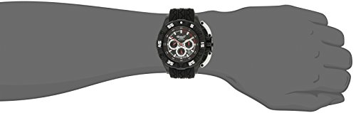 Ingersoll Herren-Armbanduhr Analog Silikon schwarz IN3211BKSL