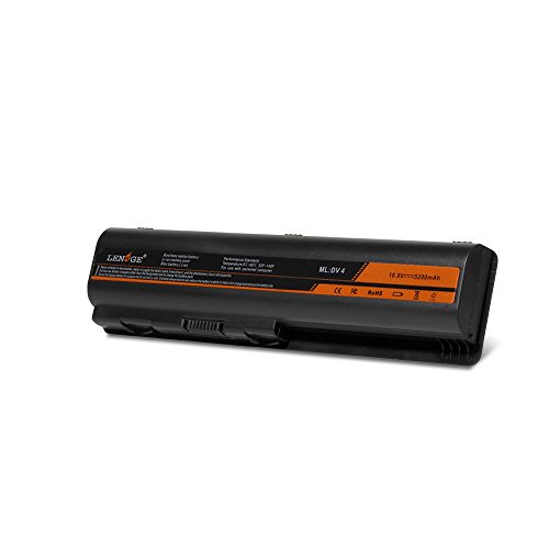 LENOGE Hochleistung Neu Akku Li-ion Ersatz Laptop Batterie Für HP Pavilion DV4 DV4-1000, DV4-2000, DV5 DV5-1000, DV6 DV6-1000, DV6-2000 Serie, geeignet für 484170-001 HSTNN-LB72