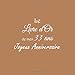 Produktbild Le Livre d'Or de mes 33 ans Joyeux Anniversaire: Livre d'Or Anniversaire 33 ans accessoires decoration idee deco fete cadeau pour femme homme 33 ans Couverture Marron