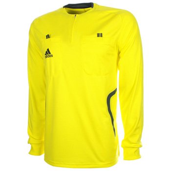 adidas Maillot d'arbitre à Manches Longues Jaune Formotion CLIMA365