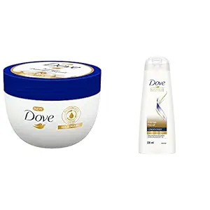 Dove Intense Damage Repair Hair Mask for Dry & Rough Hair, 300ml & Dove Intense Repair Conditioner 335 ml