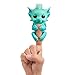Produktbild WowWee Fingerlings Drache grün mit blauem Glitzer Noa - 3582 / interaktives Spielzeug, reagiert auf Geräusche, Bewegungen und Berührungen