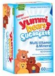 Hero Nutritional: Yummi Bears Multi Vitamin Sugar Free, 60 ct (3 pack)