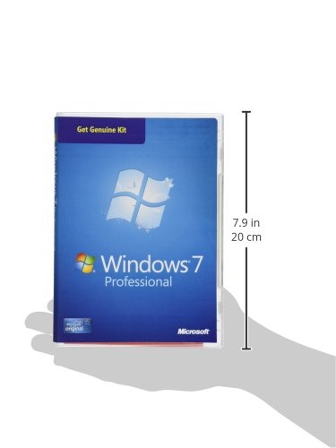 Microsoft OEM Windows 7 Pro Sp1 32-64 Bit Kit Legal 1 licencia