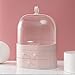 Produktbild Aufbewahrungsbox - Kosmetik Aufbewahrungsbox Schublade Make-up Box tragbare transparente Desktop-Hautpflegeprodukte Staub Aufbewahrungsbox - pink