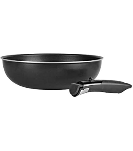 Padella Wok Tefal Ingenio 26 Cm - Antiaderente Mineralia+ Per Induzione, Impilabile, Made In France