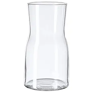 Balaji Innovatives Flower Vase, Clear Glass- 17 cm