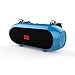 Produktbild JINRU Wireless Bluetooth Portable Lautsprecher Mit HD Sound Und Bass, Wasserdicht, Anti-Fallen, Staubdicht, Freisprechen, Geschenk Schultergurt (Schwarz),Blue