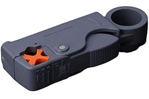 ANIGOOD Rotary Coaxial Coax Cable Cutter Stripper Network Wire RG6 RG58 RG59 Lead Sky TV