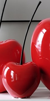 Kirsche"Passion"rot,Keramik