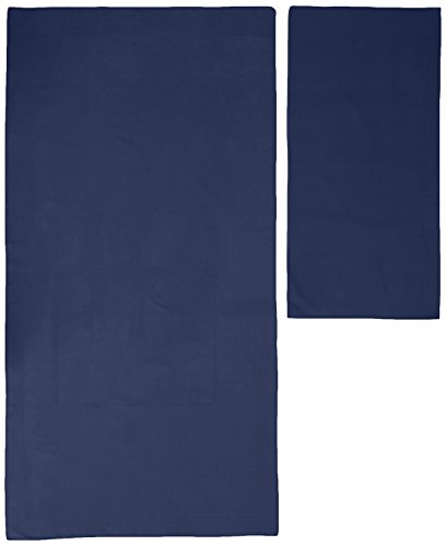 AmazonBasics Mikrofaser Sporthandtuch-Set (1 Badetuch & 1 Handtuch) - 4