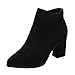 Produktbild VJGOAL Damen Stiefeletten, Frauen Booties Einfarbig Große Größen Mode Sexy Seitlicher Reißverschluss Zeigte Bankett Party High Heels Women Boots