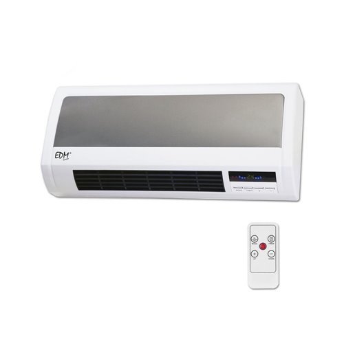 Split Keramik grau 1000/2000 W Fernbedienung