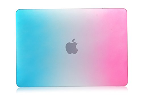 MacBook 12 Retina Hülle, iNeseon Ultra Slim Plastik Leichte Hartschale Tasche Cover Case Schutzhülle für New MacBook 12″ zoll Retina Display 2015 Freisetzung Modell:A1534(Regenbogen) - 5